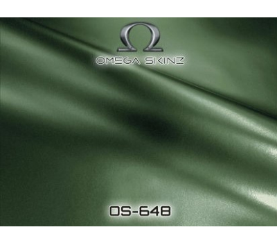 Omega Skinz OS-648 Goblins Kiss - Темно-зелена матова металік плівка 1.524 m