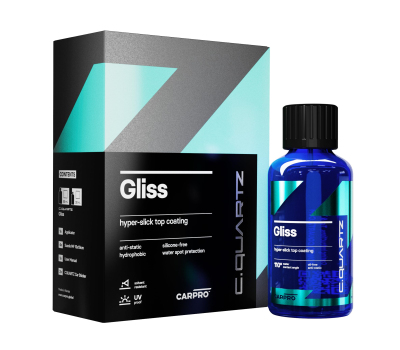 CarPro Gliss Top Coat - Захисне покриття для кузова, рідке скло, 100 ml