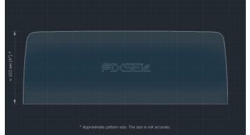 Захисне скло Pixsel на монітор BMW X4 - 12“ 2018 - 2021 (G02) (гібридне мат)
