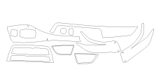 Комплект викрійок для салону BMW 2 CONVERTIBLE 2018  /assets/images/items/5305/0566486001652280385.png