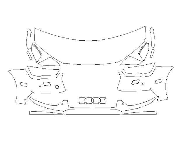 Audi A7 S-Line 2016 Седан Стандартний набір частково LEGEND