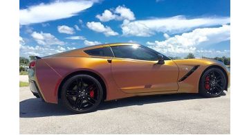 Avery Satin Rising Sun Red/Gold ColorFlow BG7580001 1.524 m