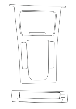 Комплект викрійок для салону KIA K3 2019