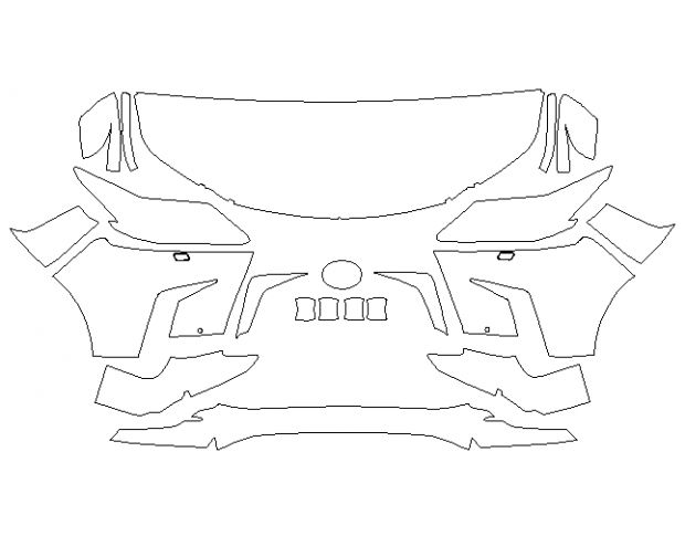 Lexus LX 570 Sport Package 2020 Позашляховик Стандартний набір частково LLumar