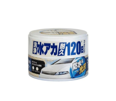 Soft99 Coating & Cleaning Wax - Очищуючий віск із водовідштовхуючим ефектом для світлих автомобілів, 230 g