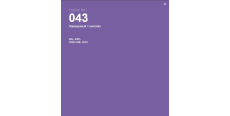 Oracal 641 043 Matte Lavender 1 m  /assets/images/items/2265/0944687001538946430.jpg