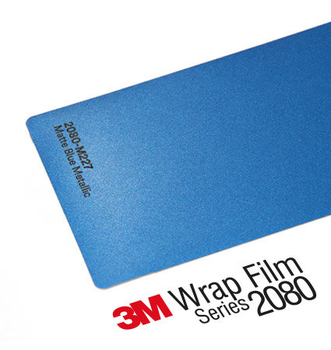 3M 2080 M227 Matte Blue Metallic 1.524 m