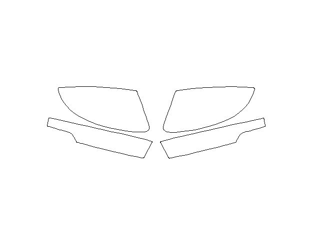 Skoda Rapid 2020 Седан Зеркала LLumar