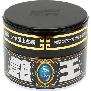 Soft99 The King of Gloss for Black & Dark - Поліроль для чорних і темних автомобілів, 300 g