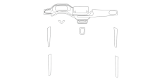 Комплект викрійок для салону VOLKSWAGEN POLO 2020  /assets/images/items/5569/0646538001657721585.png