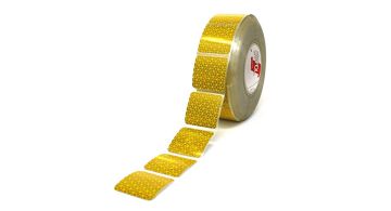ORALITE VC 104+ Flex Grade Yellow 006 - Світловідбивна стрічка високої видимості для вантажівок жовта, 5 cm