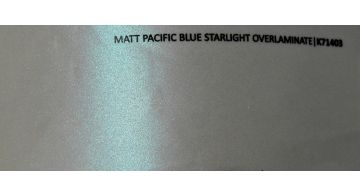 KPMF K71403 Matt Pacific Blue Starlight Overlaminate 1.524 m