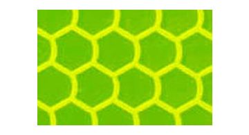 Отражающая неоново-зеленая пленка - ORALITE 5910 029 High Intensity Prismatiс Grade Fl. Yellow-Green 1.235 m