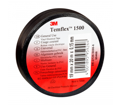 3M Temflex™ 1500 19 mm x 20 m х 0,15 mm