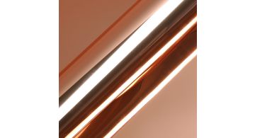 Hexis SKINTAC HX30SCH12B Gloss Super Chrome Rose Gold - Глянцевая розовое золото хром пленка 1.37 m