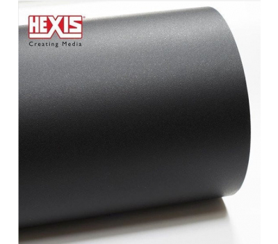 Hexis HXR150BGR Black Grained Matte 1.23 m