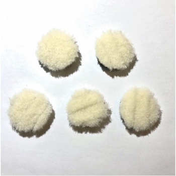 SGCB Mini Short wool pad SGGA144 - Набір змінних міні-падів (круги) (5 шт) 26 mm