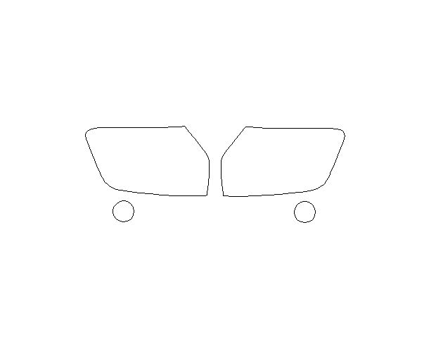 Renault Duster 2015 Позашляховик Фари передні LLumar