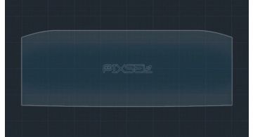 Захисне скло Pixsel на панель приладів SKODA OCTAVIA 9.9“ 2024 - (гібридне мат)