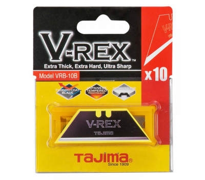 Tajima V-REX Razar Black VRB-10B 22 mm (10 шт.)