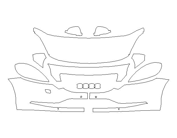 Volvo V40 R-Design 2013 Хетчбек Стандартный набор частично LLumar 10040 грн