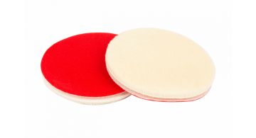 CarPro Cool Wool Pad - Гибридный полировальный круг из шерсти-микрофибры, 130 mm (1 шт)