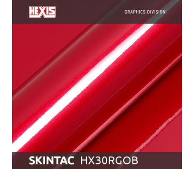 Hexis HX30RGOB Skintac Redcurrent Red Gloss 1.524 m