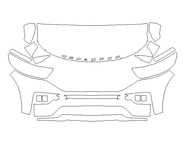 Ford Explorer ST 2020 Внедорожник Стандартный набор частично Hexis