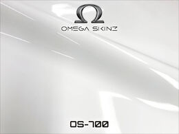 Omega Skinz OS-700 Virginity White - Біла глянцева плівка 1.524 m