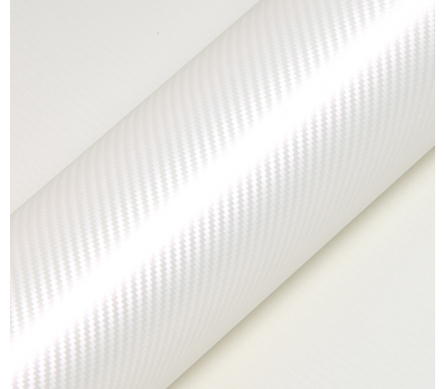 Hexis HX30CABPER Skintac Carbon Pearl White Gloss 1.524 m