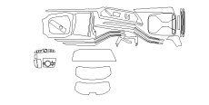 Комплект викрійок для салону BMW 3 2020  /assets/images/items/5302/0353633001652279768.png