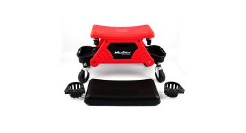 MaxShine Modular Detailing Creeper Seat - Модульний табурет на колесах, з полицею під пляшки та аксесуари