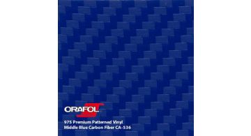 Oracal 975 3D Middle Blue Carbon 1.524 m