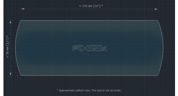 Захисне скло Pixsel на монітор MINI COOPER - 8.7“ 2020 - 2023 (гібридне мат)