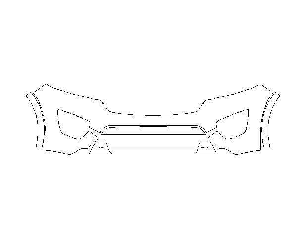 KIA Sorento SX 2016 Позашляховик Передній бампер Hexis