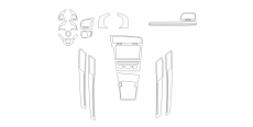 Комплект викрійок для салону VOLKSWAGEN GOLF 2016  /assets/images/items/5598/0022576001657791151.png