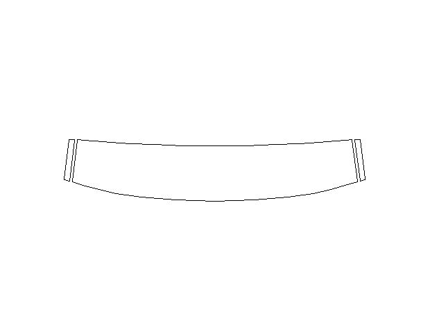 Lexus ES 350 F Sport 2019 Седан Передняя часть крыши LLumar