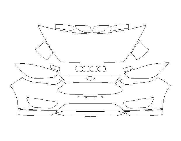 Ford Focus S SE 2015 Седан Стандартный набор частично LEGEND