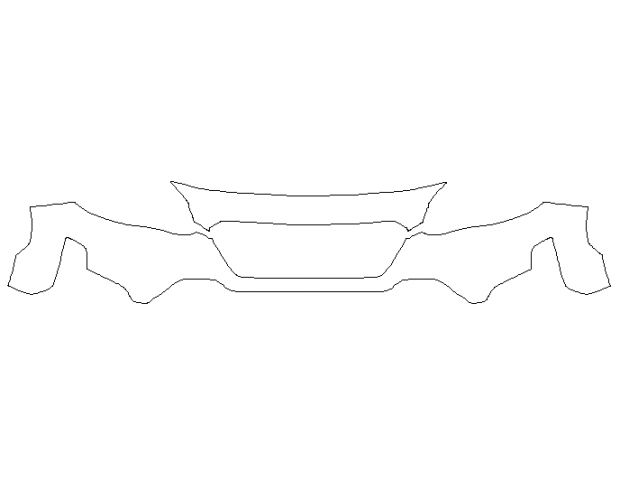 Subaru Crosstrek 2021 Позашляховик Передній бампер Hexis