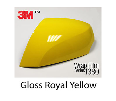 3M 1380 G45 Gloss Royal Yellow 1.524 m