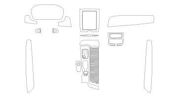 Комплект викрійок для салону VOLVO S90 2024 -