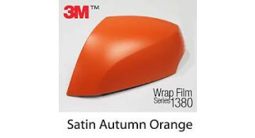 3M 1380 S284 Satin Autumn Orange Metallic 1.524 m