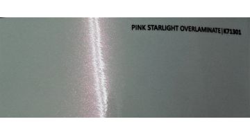 KPMF K71301 Gloss Pink Starlight Overlaminate 1.524 m