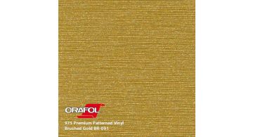 Oracal 975 Brushed Premium Structure Cast Gold Metallic 1.524 m
