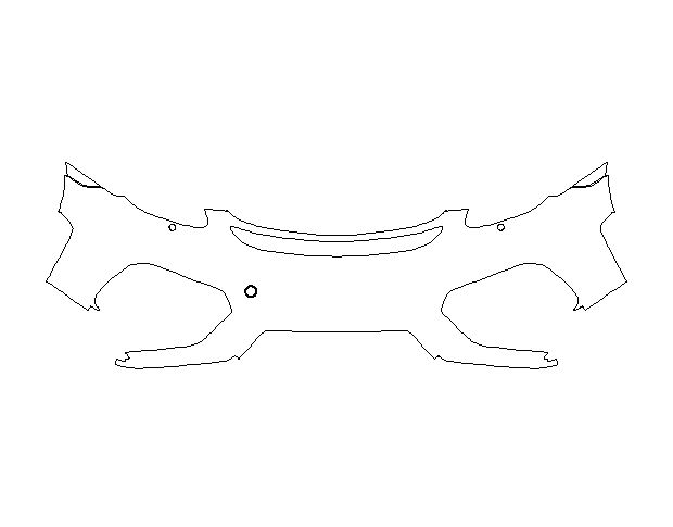 Porsche 718 Spyder 2020 Купе Передний бампер LEGEND