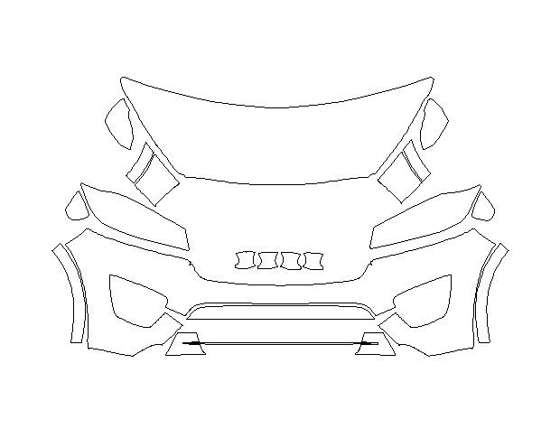 KIA Sorento SX 2016 Позашляховик Стандартний набір частково LLumar