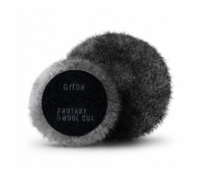 Gyeon Q2M Rotary Wool Cut Pads - Сірий хутряний різальний круг, (2 шт) 80 mm