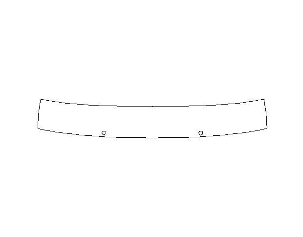 Skoda Karoq 2020 Позашляховик Полка заднього бампера Hexis
