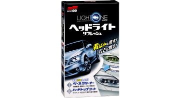 Soft99 Light One - Очиститель и защита пластиковых фар, 50/8 ml