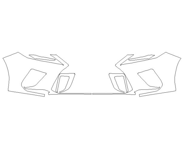 Lexus RX 350 F-Sport 2020 Внедорожник Передний бампер LEGEND